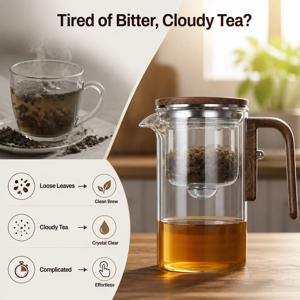SteepJoy™ — Unlock Tea’s Purest Flavor for Instant Calm and Clarity