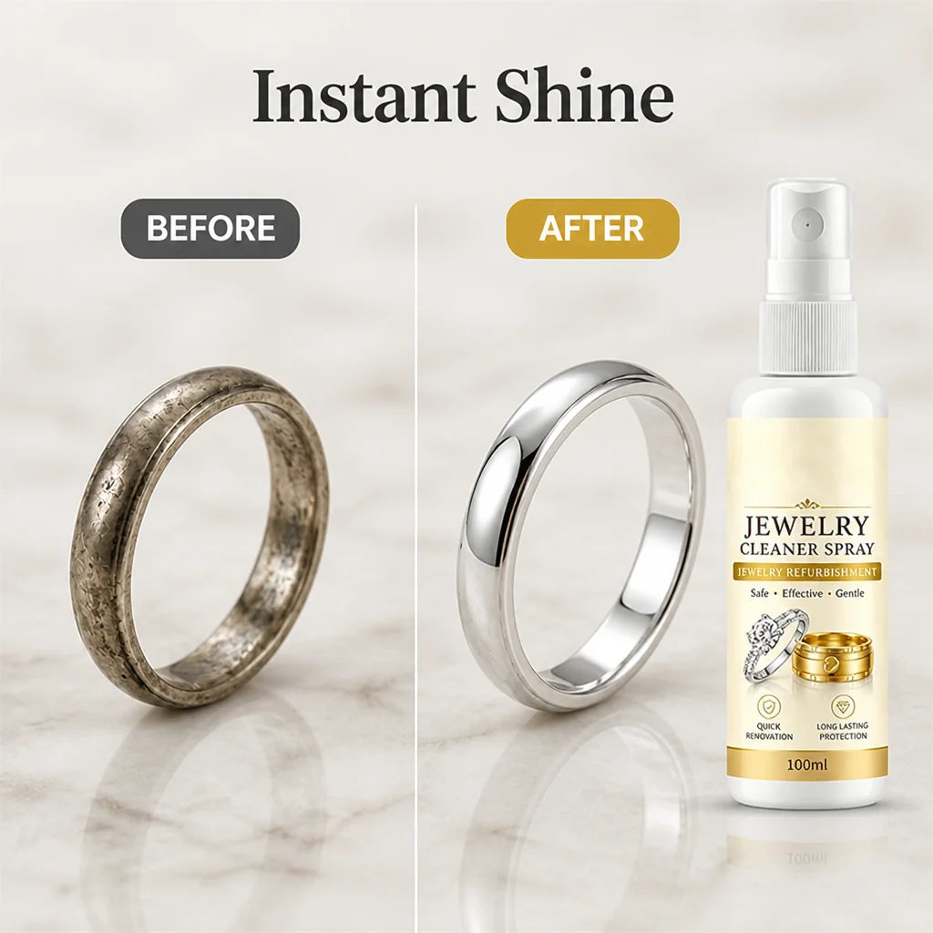 LustraClear™ Antioxidant Jewelry Spray — Instantly Revive Your Shine and Wear Confidence Every Day