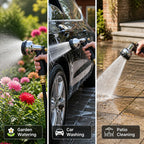 AquaBreach™ — Break through heavy grime with focused, high-pressure water flow