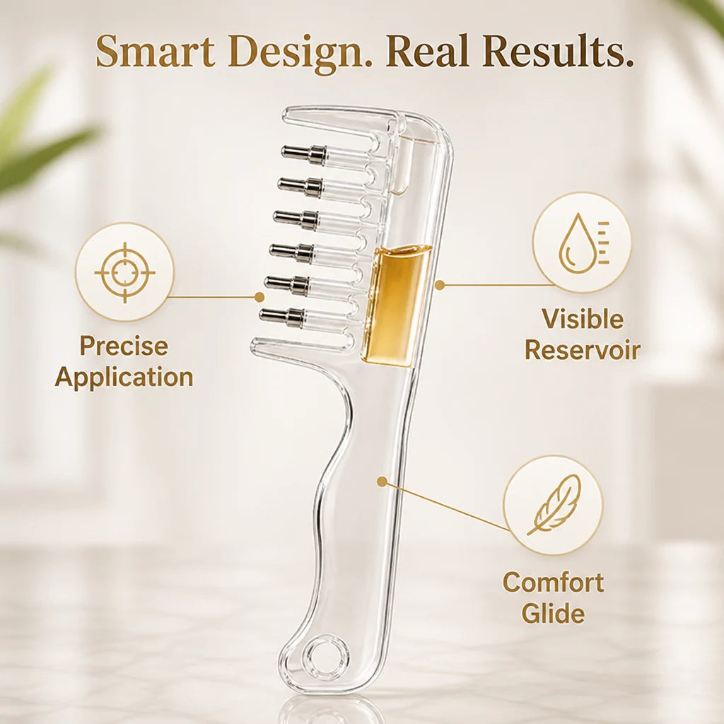 VitaDrain™ — Feel the Power of Perfectly Precise, Mess-Free Scalp Care Every Day