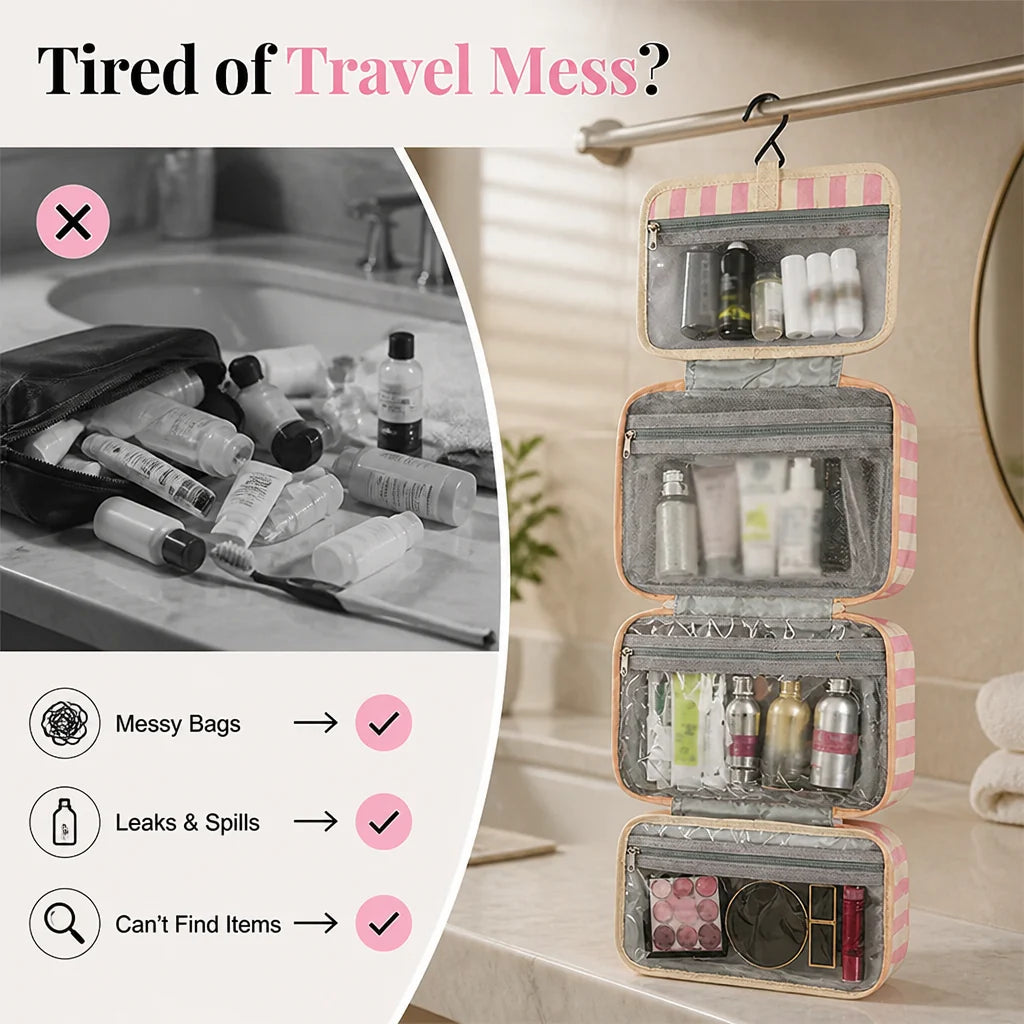 AuraNest™ — Effortless Organization That Transforms Travel Stress Into Calm Confidence