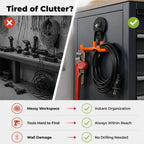 Hookvanta™ Magnetic Double-Claw Hook — Lock Down Heavy Gear and Reclaim Your Space Instantly