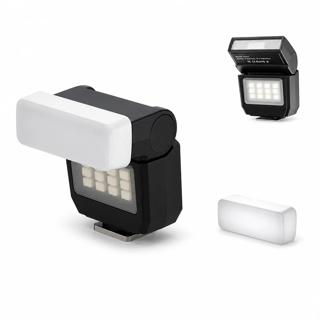 FlashPocket™ Mini Flash — Capture Stunning Shots Anytime, Anywhere with Perfect Light Control