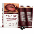 PoutForge™ 12-Piece Matte Lip Sculpting Set — Unleash Bold, All-Day Confidence with Perfectly Defined Lips