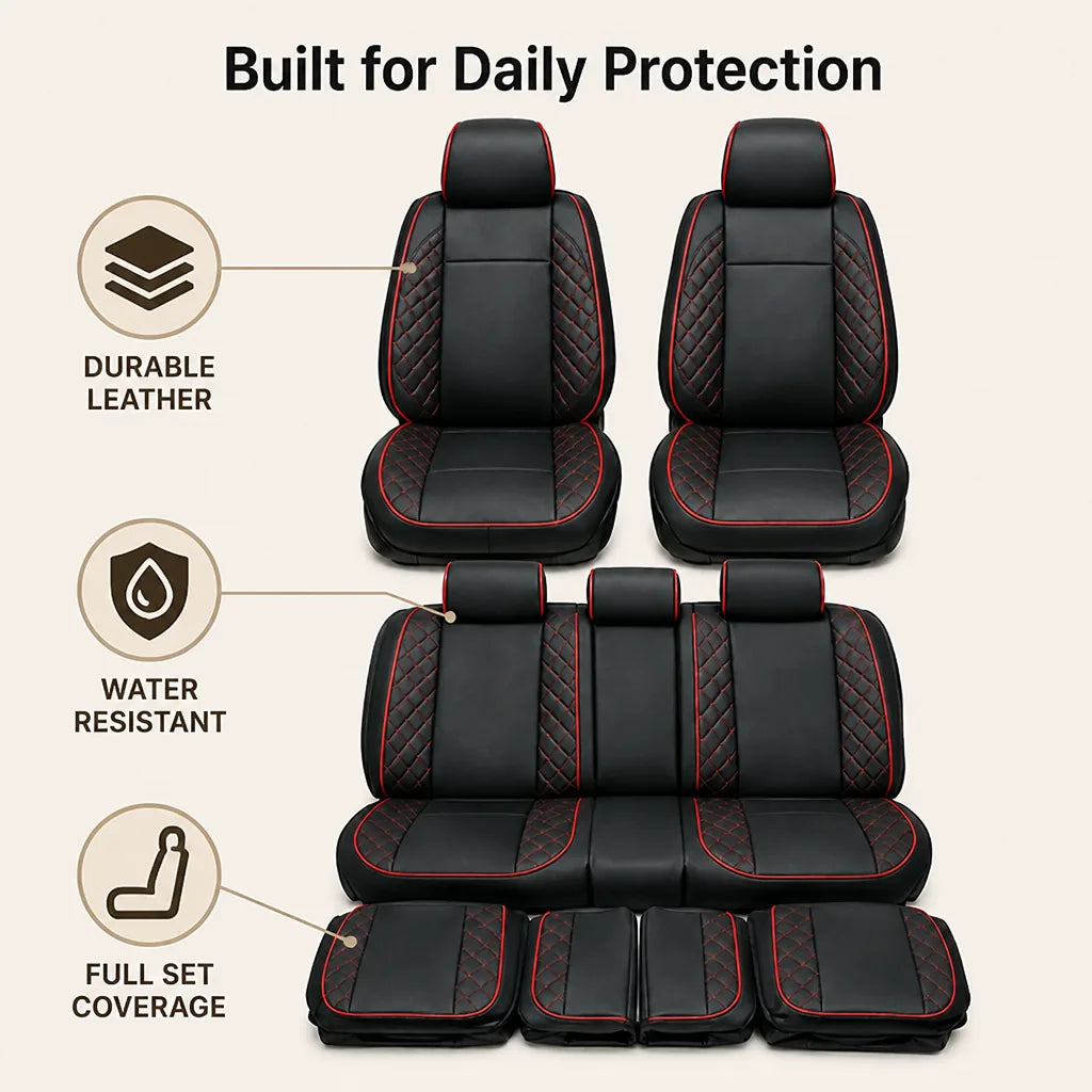 VeloLux™ Leather Seat Shield — Armor Your Car Seats Against Mess and Mayhem