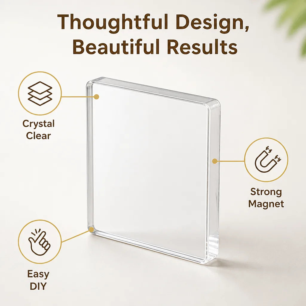 PrismSnap™ — Turn Your Favorite Memories Into Dazzling, Stay-Put Magnets Instantly