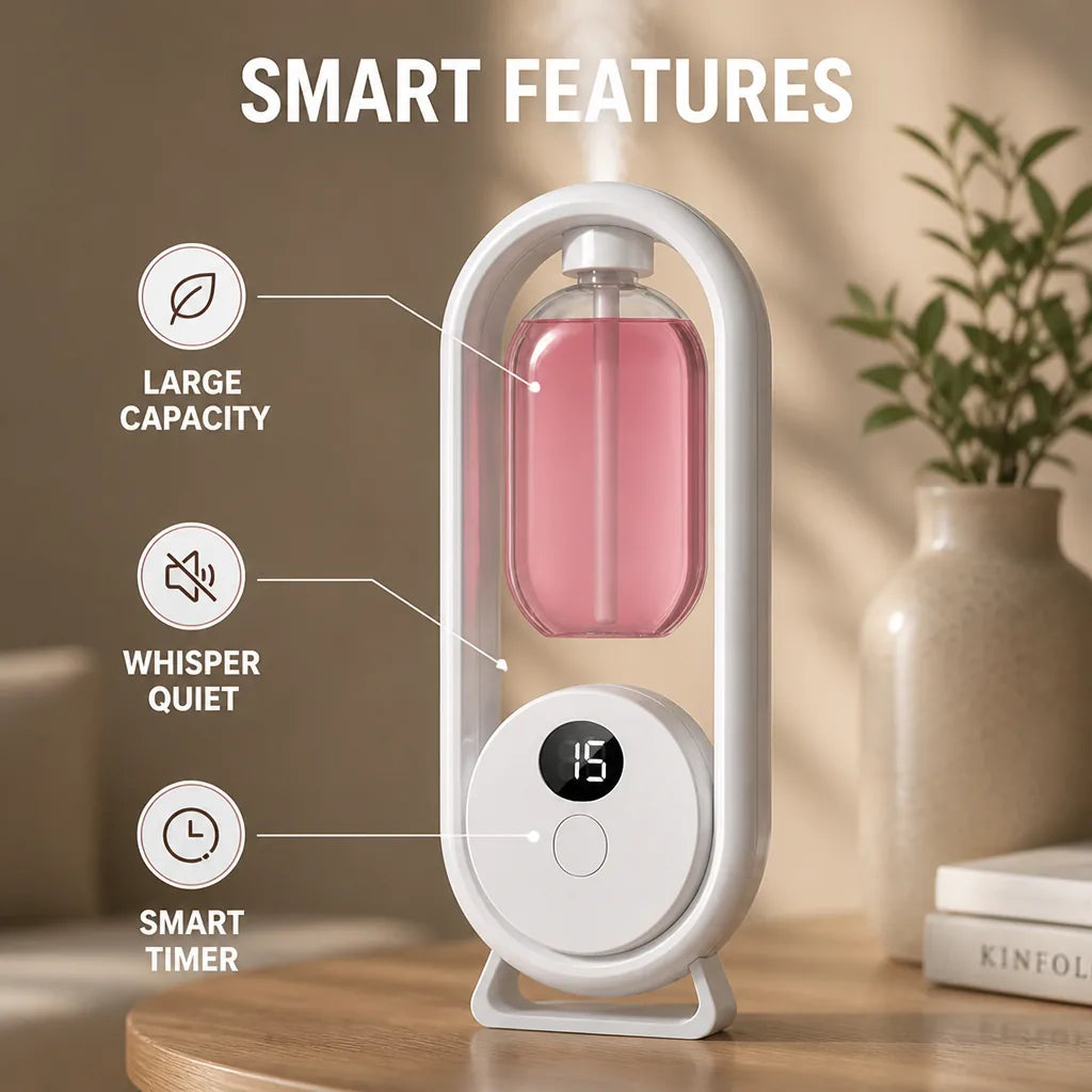 AuraMist™ — Instantly Fill Your Space with Soothing Calm and Clear Focus