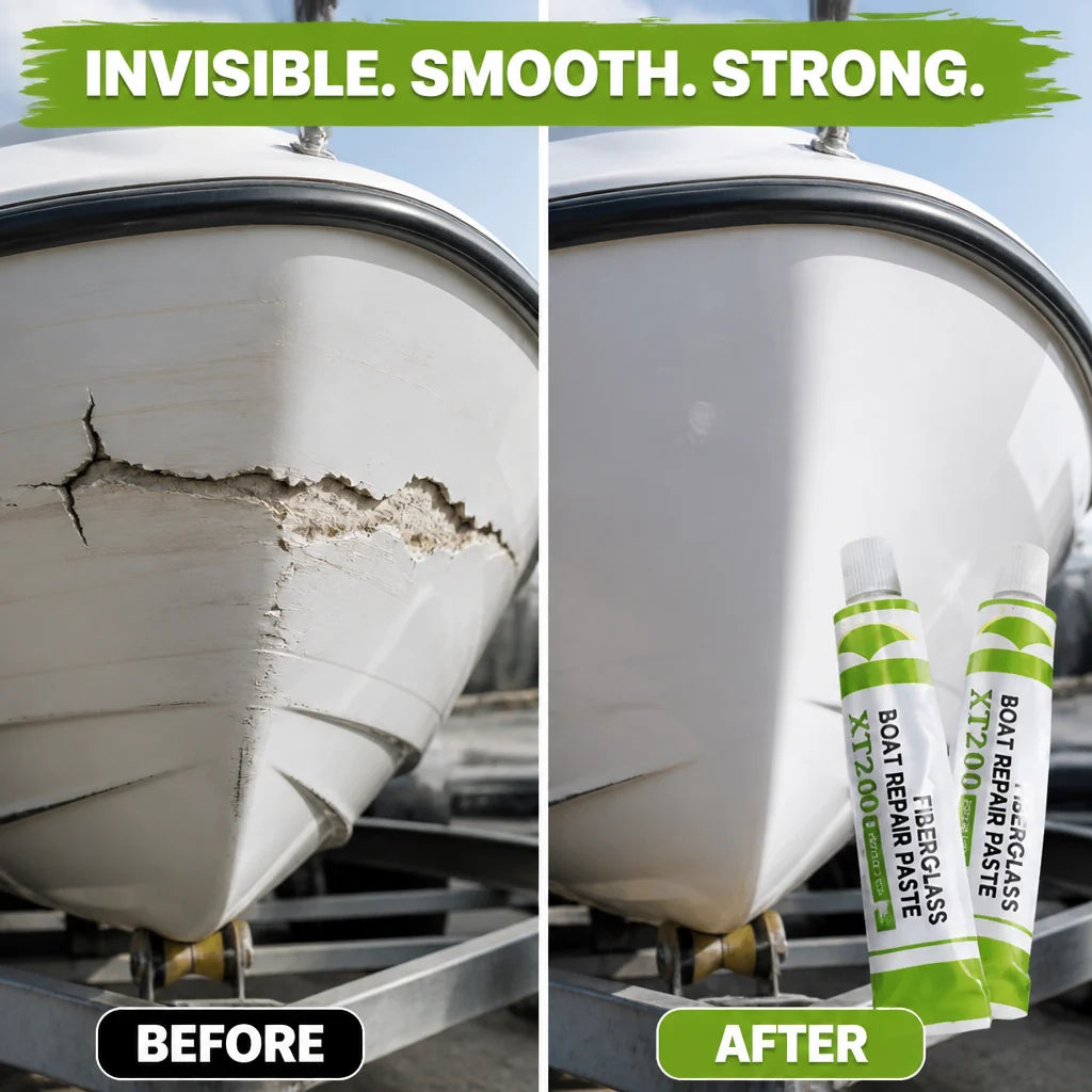 HydraFix™ Fiberglass Repair Paste — Instantly Restore Flawless, Showroom-Ready Surfaces Without the Hassle