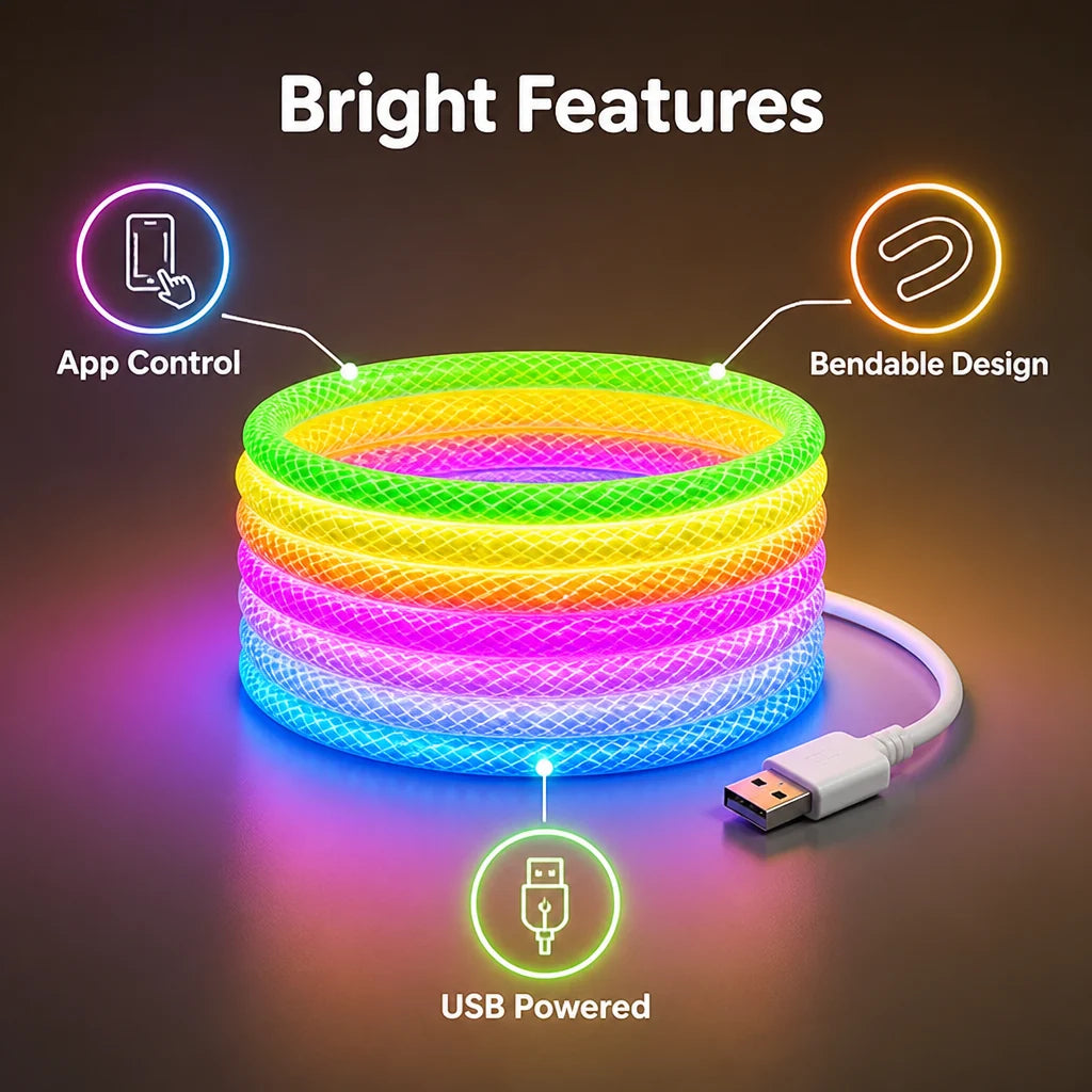 LumaWeave™ — Wrap Your World in Soothing, Mood-Lifting Light Instantly