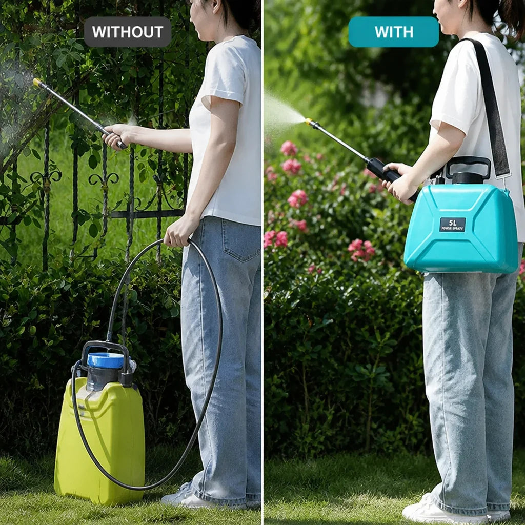 PowerSpritz™ — Unleash Effortless Power to Spray Longer, Move Freely, and Finish Faster