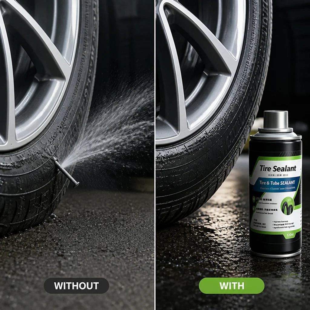 Punctivexa™ Tyre Sealant — Instantly Seal Flats and Ride Fearlessly Every Mile