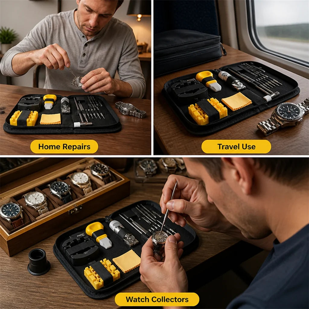 TickTact™ — Take control of delicate watch work with practical accuracy