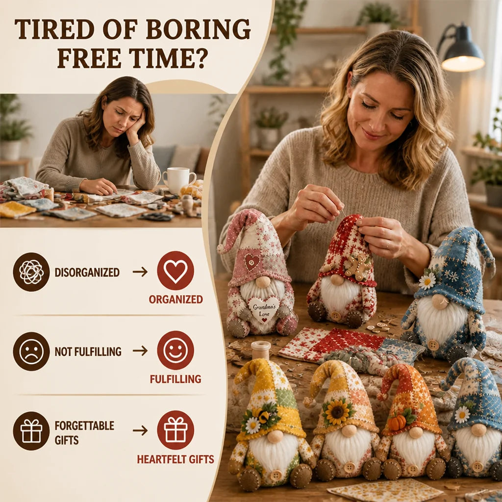 Stitchelly™ — Create Cozy Gnomes That Fill Your Home with Warmth and Smiles