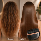 MetroLuxe™ Cordless Hair Straightener Comb — Transform Your Hair Into Silky, Radiant Perfection Instantly