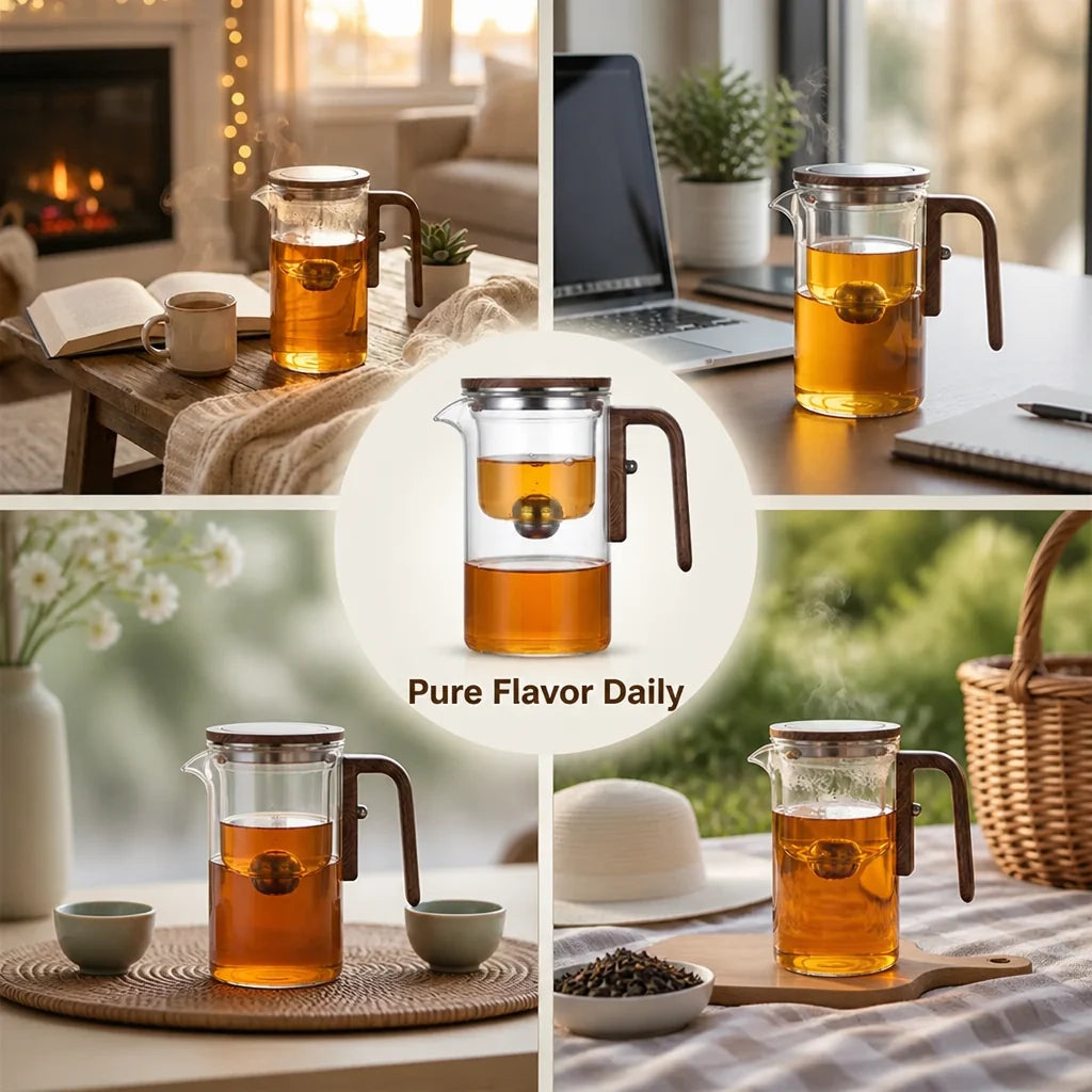 SteepJoy™ — Unlock Tea’s Purest Flavor for Instant Calm and Clarity