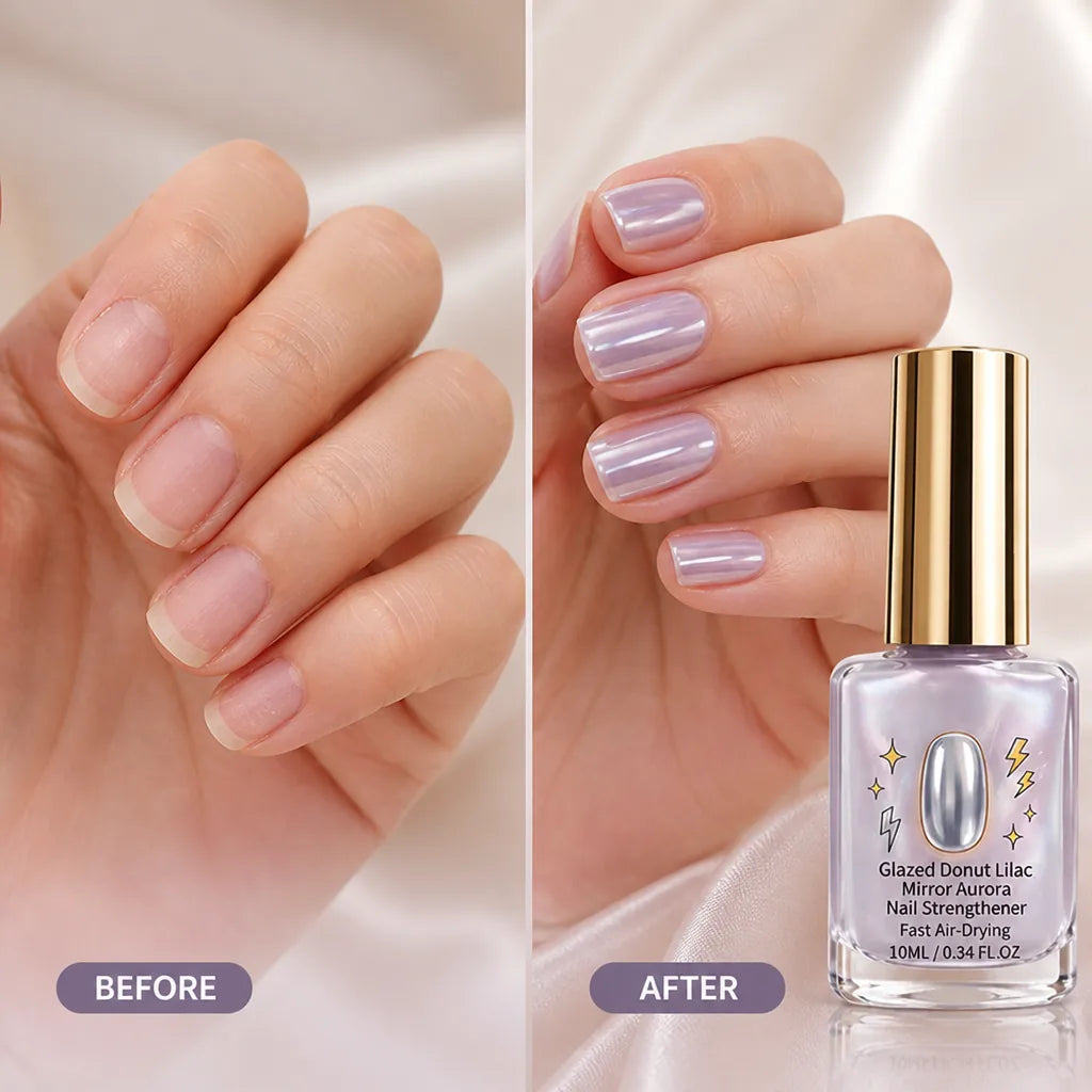 LilacShine™ Nail Strengthener — Unleash Stunning, Rock-Hard Nails That Glow with Irresistible Shine