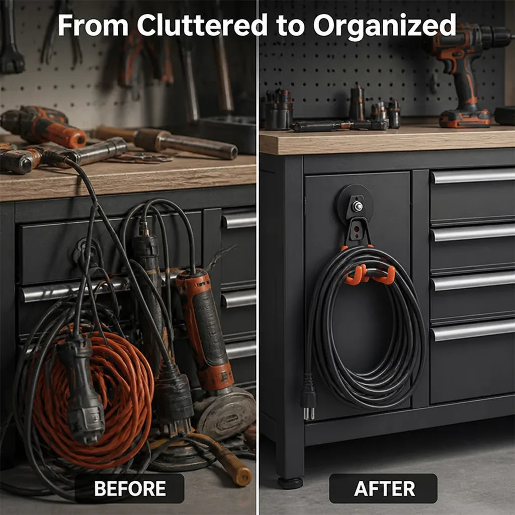 Hookvanta™ Magnetic Double-Claw Hook — Lock Down Heavy Gear and Reclaim Your Space Instantly