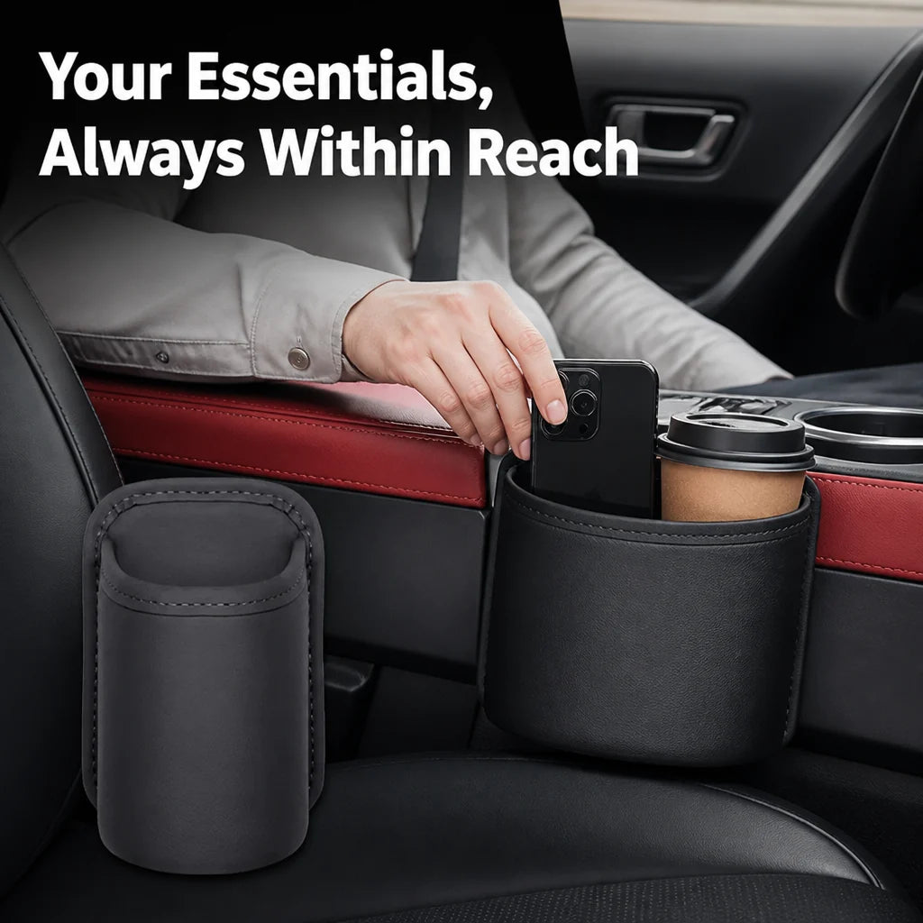 CupNook™ — Keep Your Drink and Phone Right Where You Need Them, No Stress, No Spills