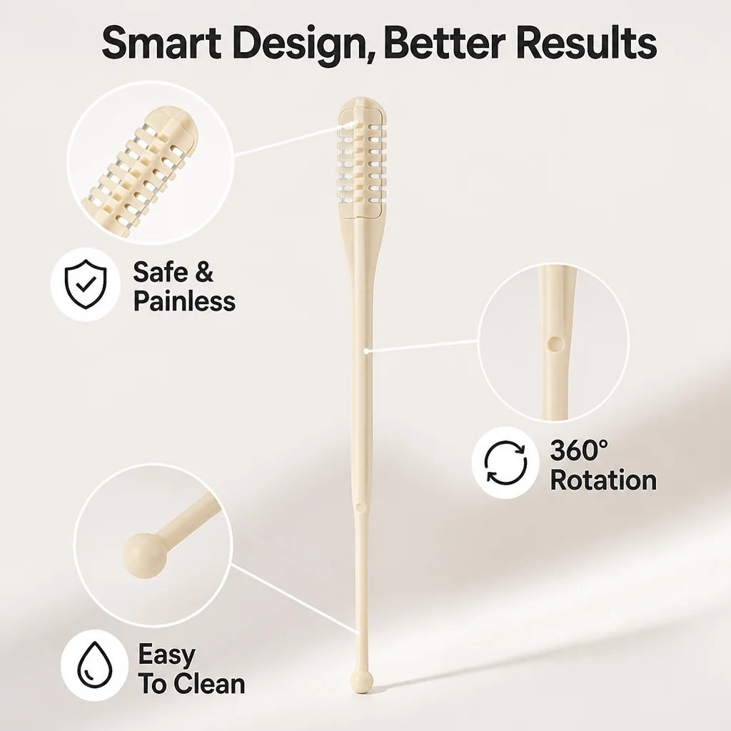 SilqueTrim™ Dual-Ended Rotary Trimmer — Master Every Detail with Quiet, Pain-Free Precision Anywhere