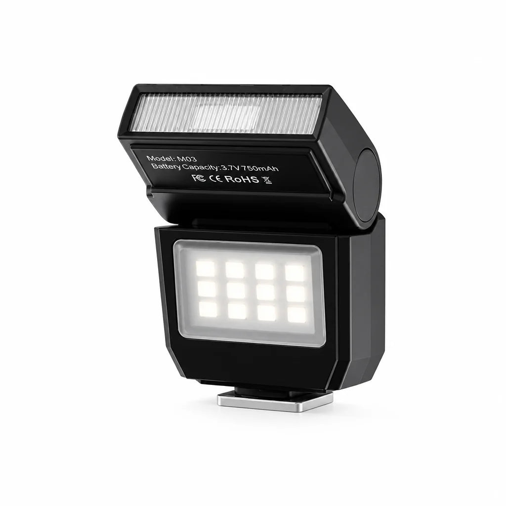 LumiSnap™ Mini Flash — Capture Stunning Shots Anytime, Anywhere with Perfect Light Control