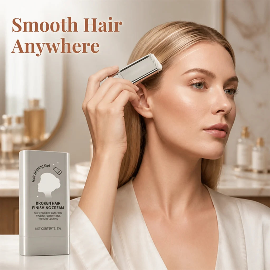 StrandSlick™ Finishing Stick — Sweep Down Strays for Effortlessly Polished Hair