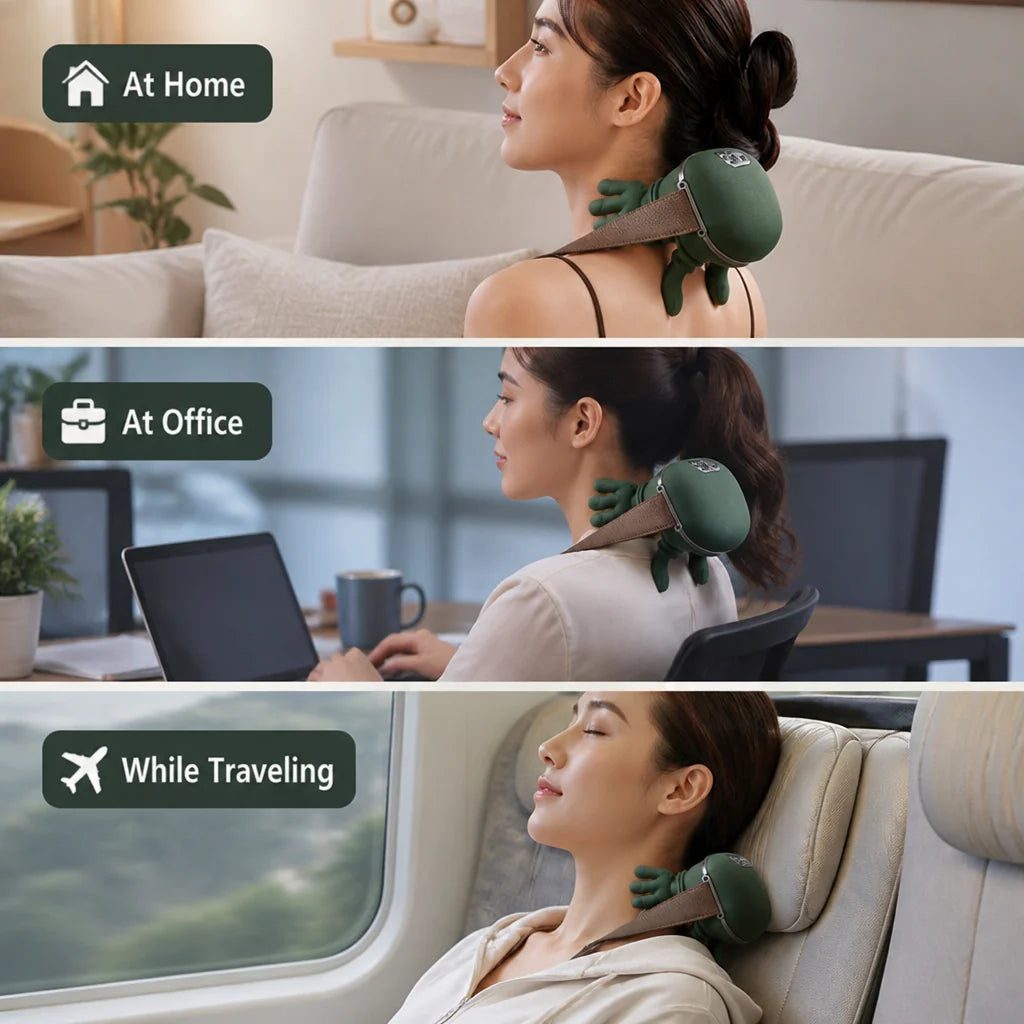 RevitaPulse™ Deep Relief Neck & Back Massager — Crush Pain Fast and Reclaim Your Energy Every Day