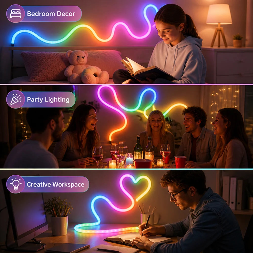 LumaWeave™ — Wrap Your World in Soothing, Mood-Lifting Light Instantly