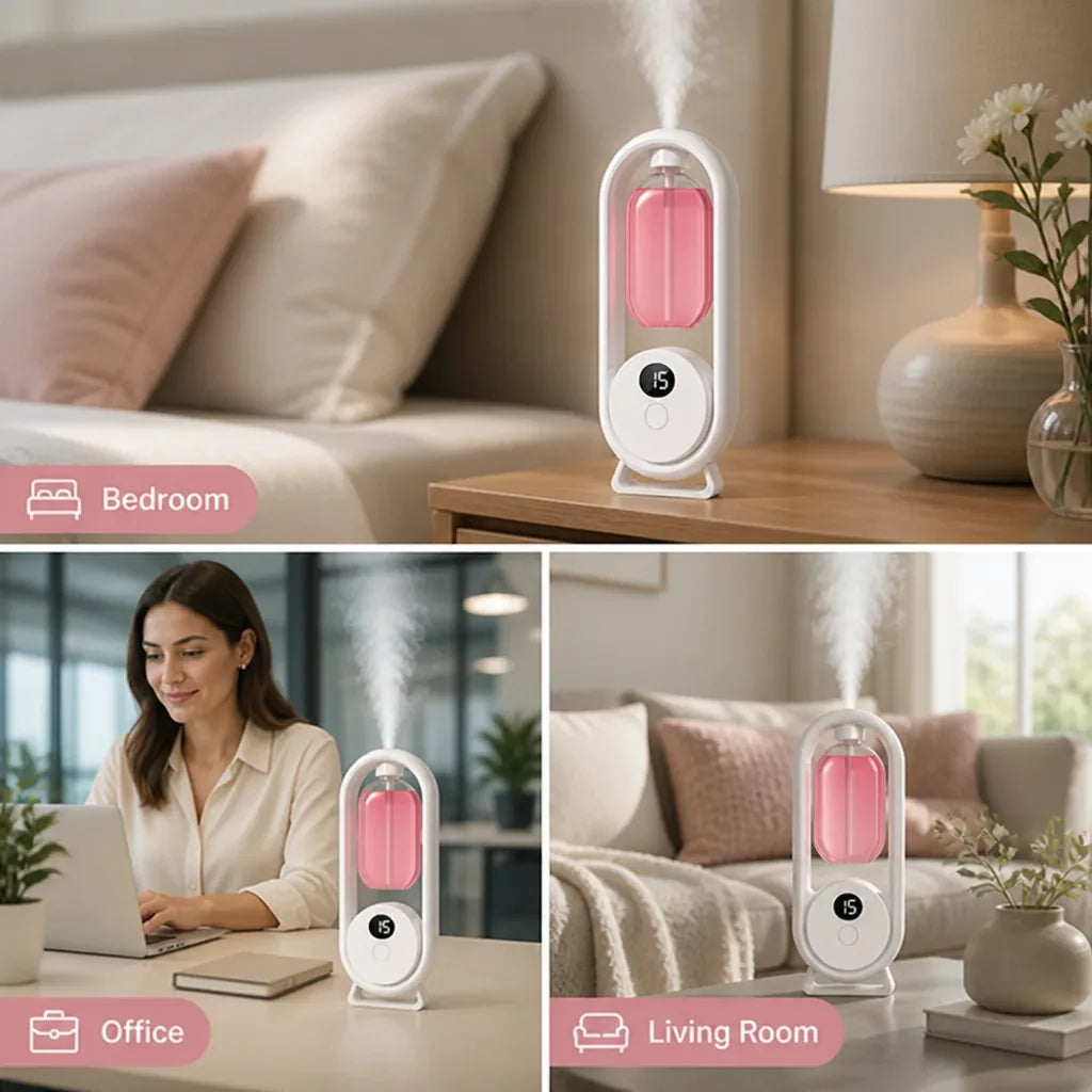 AuraMist™ — Instantly Fill Your Space with Soothing Calm and Clear Focus