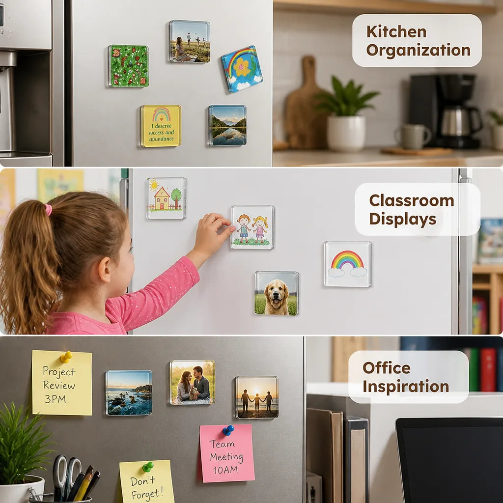 PrismSnap™ — Turn Your Favorite Memories Into Dazzling, Stay-Put Magnets Instantly