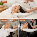 FlowEase™ Inflatable Shampoo Basin — Wrap Your Neck in Soothing Comfort and Say Goodbye to Messy Washes Forever