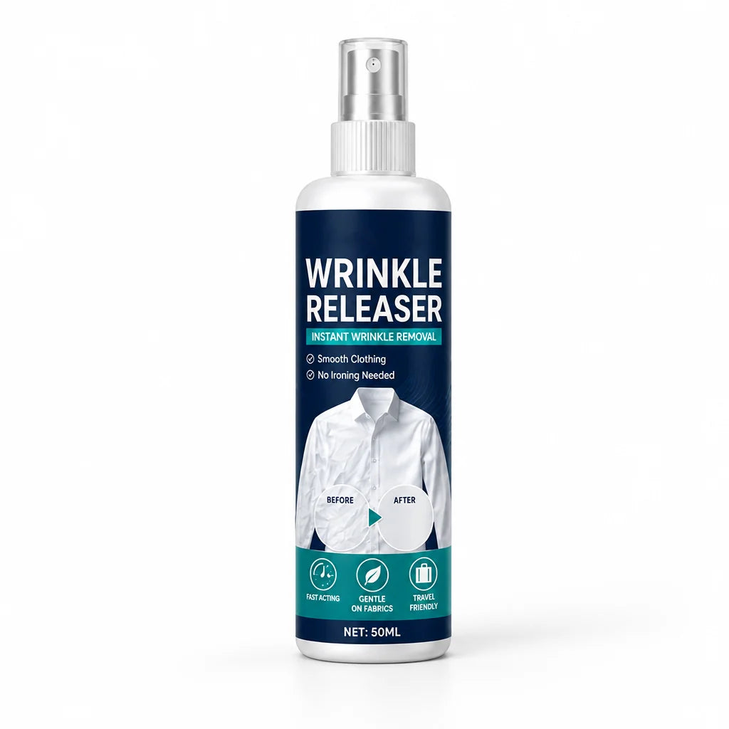 GarmentGlow™ Wrinkle Release Spray — Instantly Flawless, Fresh Clothes Anytime, Anywhere