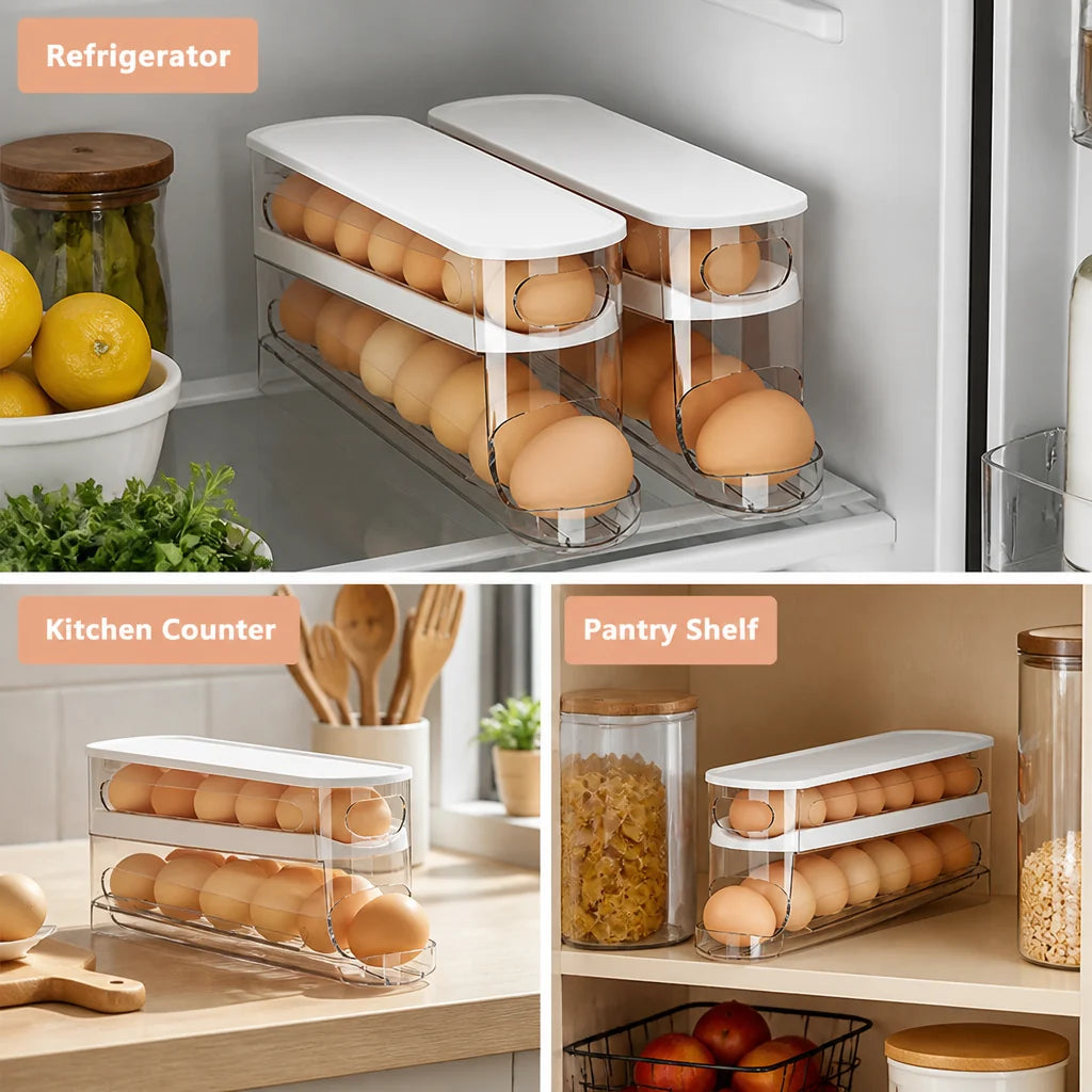 VitaVale™ — Keep Every Egg Perfect and Your Fridge Instantly Organized
