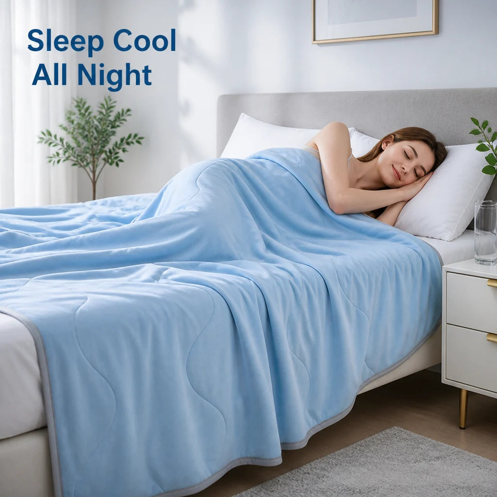 BreezeRest™ — Sleep Cool, Wake Refreshed, Own Every Night
