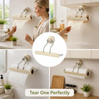 Dispensa™— Tear One Perfect Sheet Every Time Without the Mess or Fuss