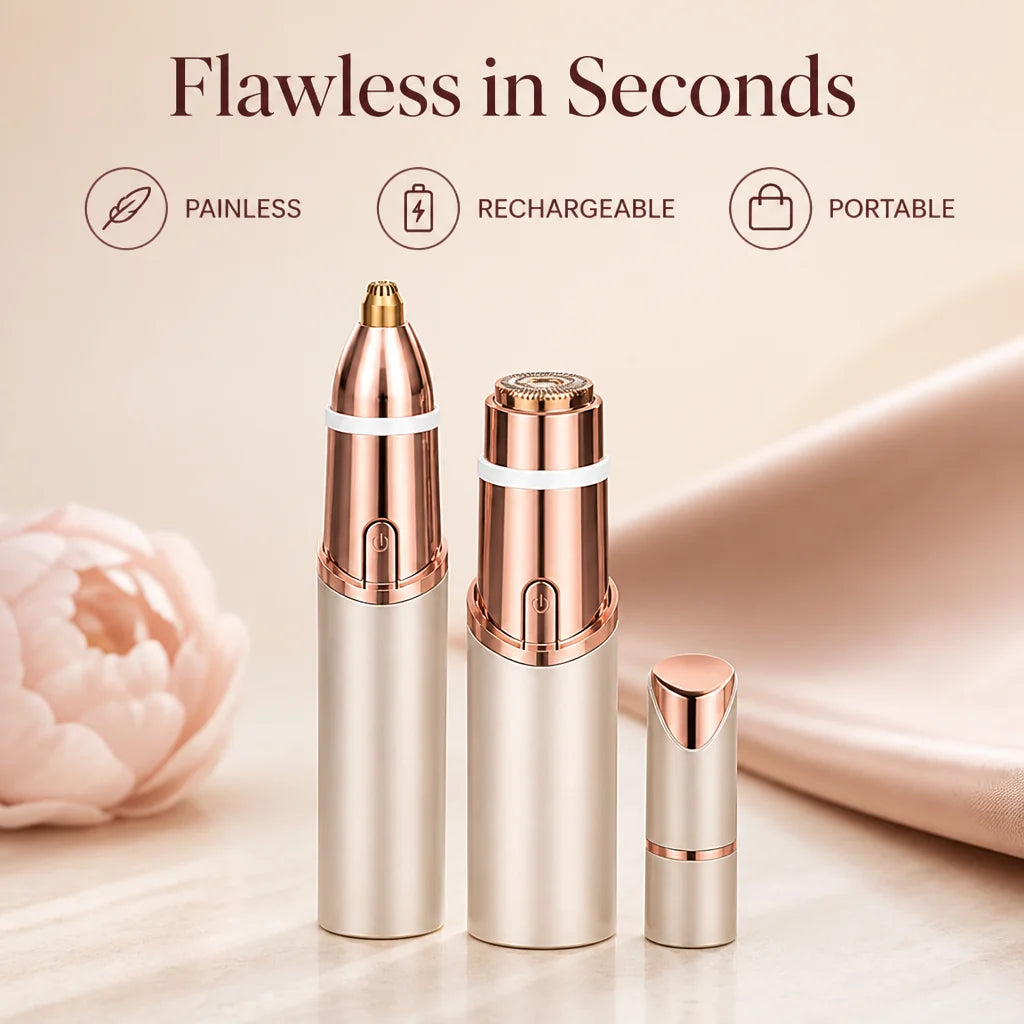 LumaSheer™ — Effortless Smoothness and Perfect Brows in One Gentle Glide