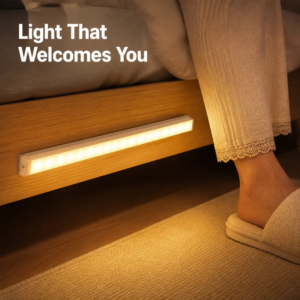 BrightSense™ Motion Glow — Lights That Welcome You Home, Hands-Free and Hassle-Free
