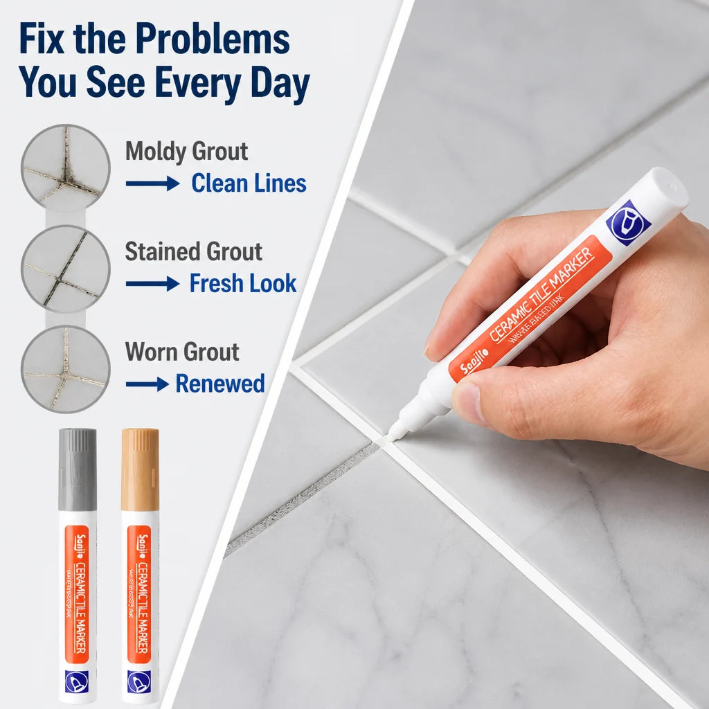 TileLine™ — Instantly Revive Your Grout for a Fresh, Spotless Home You’ll Love
