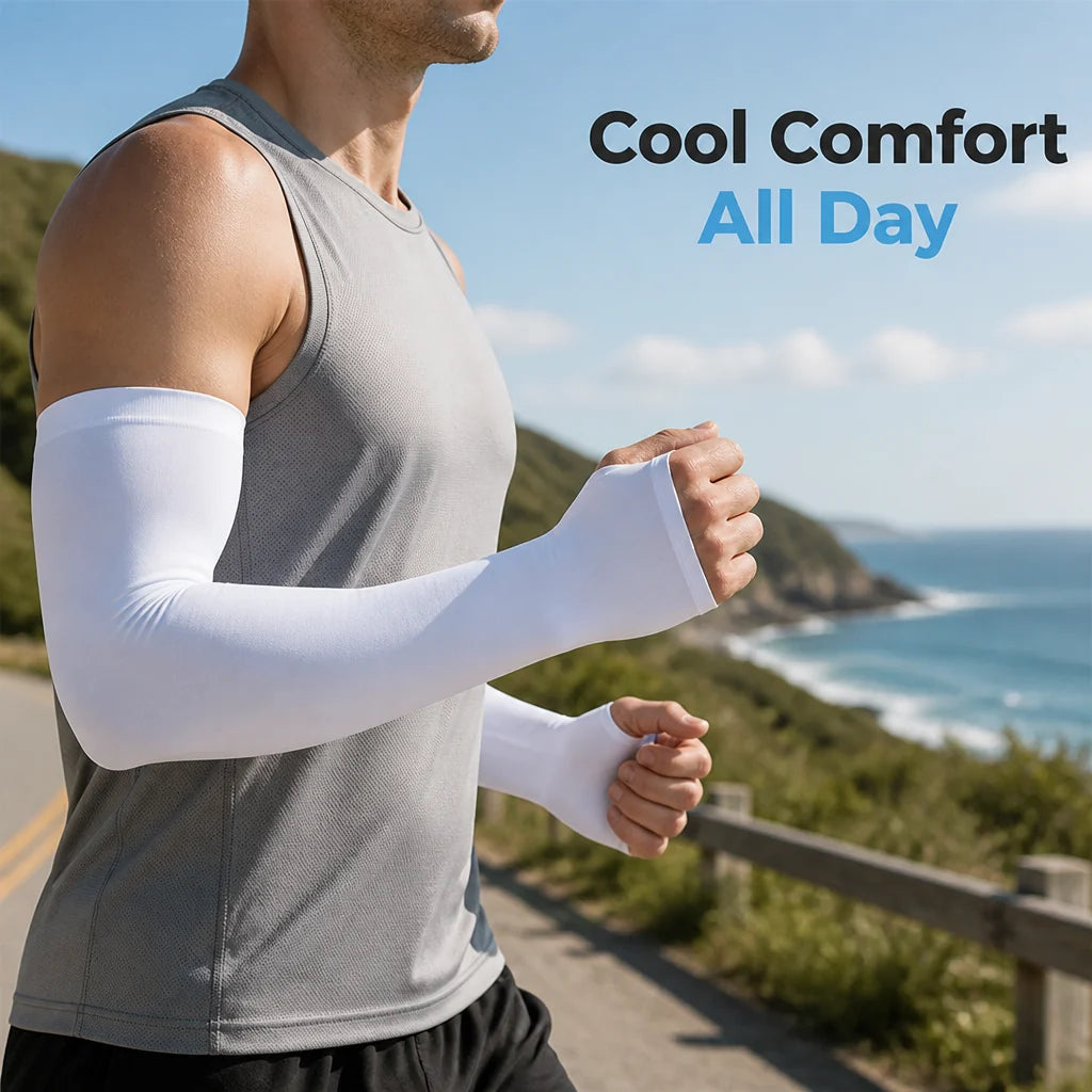 CoolCuff™ Cooling Arm Sleeves — Feel Instant Relief and Unstoppable Confidence in the Sun