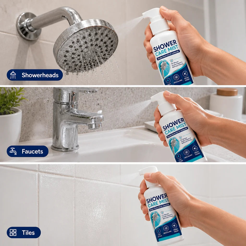 Descalia™ Limescale Eraser — Instantly Revive Your Bathroom’s Gleam and Confidence