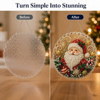 GemTinsel™ DIY Diamond Art Ornament Kit — Create Dazzling Holiday Magic That Lights Up Hearts and Homes