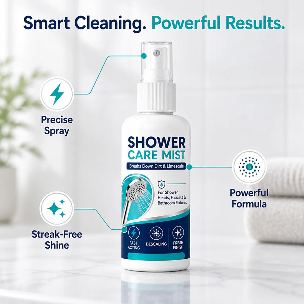 Descalia™ Limescale Eraser — Instantly Revive Your Bathroom’s Gleam and Confidence