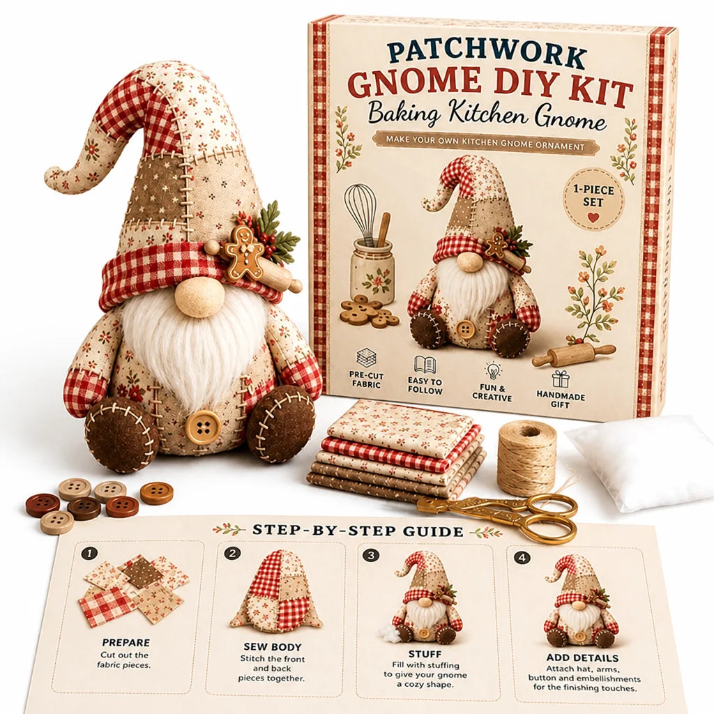 Stitchelly™ — Create Cozy Gnomes That Fill Your Home with Warmth and Smiles