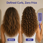 Coilavelle™ Styling Brush — Sculpt Stunning Curls That Shine All Day Without the Frizz