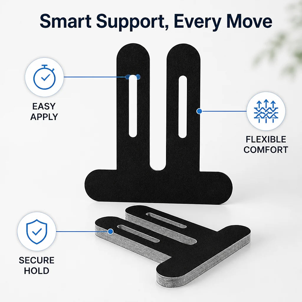 KneaSure™ Knee Stabilizer Strips — Move Freely Again with Instant, All-Day Knee Relief