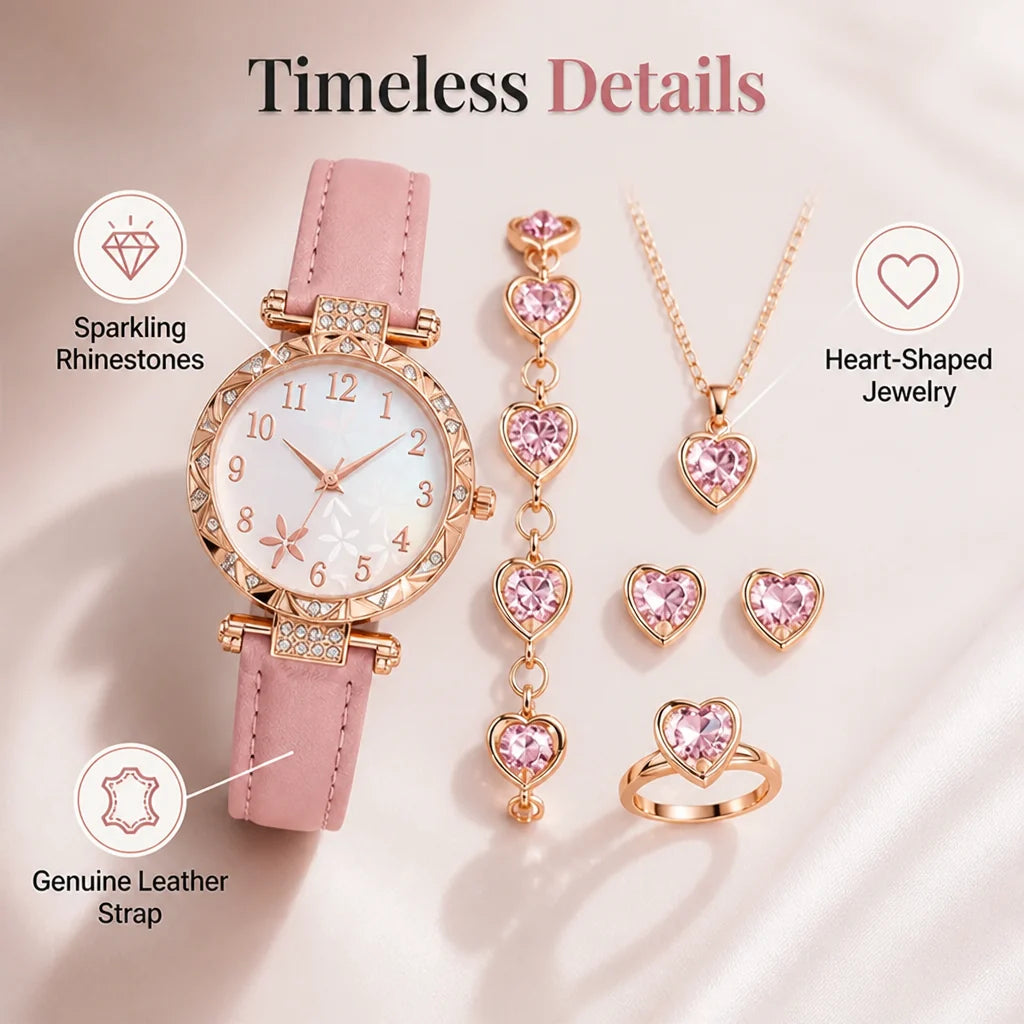 Celestelle™ 5-Piece Set — Turn Heads with Effortless, Luxurious Confidence
