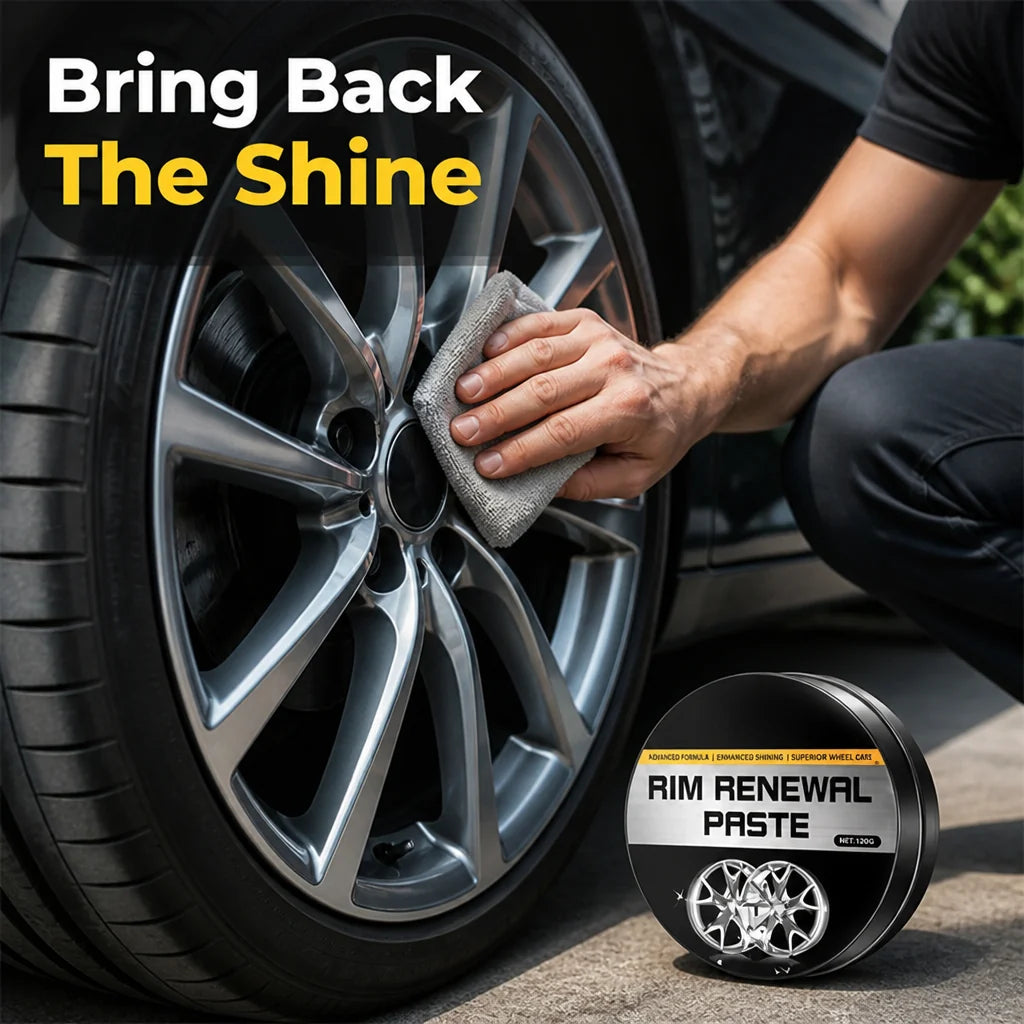 Rimvexa™ Wheel Paste — Instantly Erase Scratches and Lock in Showroom Shine for Miles