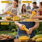 CobCleave™ — Strip Fresh Corn From the Cob With Clean, Easy Cuts