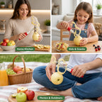 CoreCraft™ — Peel and Core Apples Instantly for Effortless Kitchen Joy