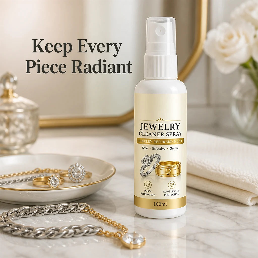 LustraClear™ Antioxidant Jewelry Spray — Instantly Revive Your Shine and Wear Confidence Every Day