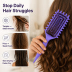 Coilavelle™ Styling Brush — Sculpt Stunning Curls That Shine All Day Without the Frizz